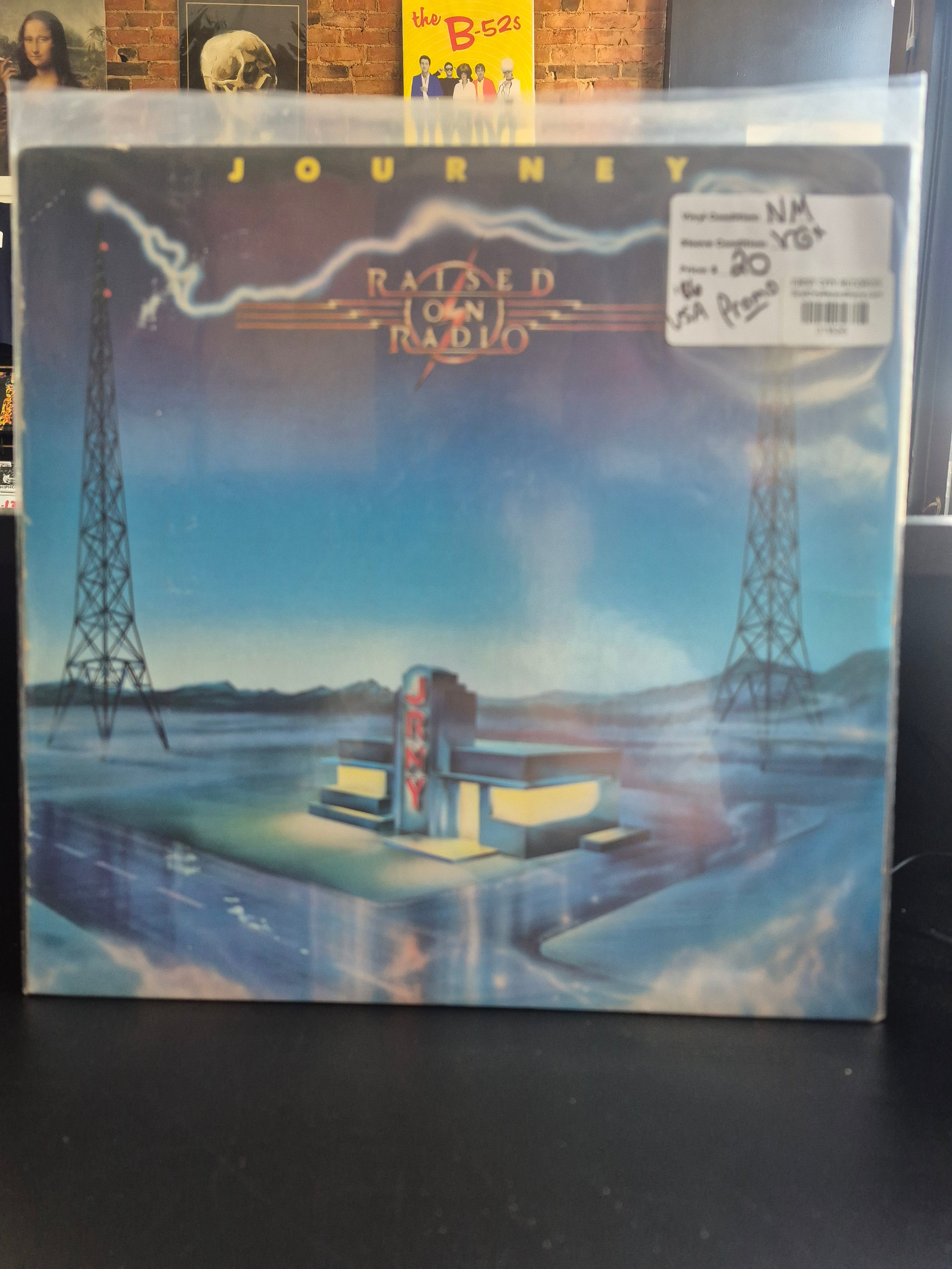 Journey - Raised On Radio (1986, Promo, USED)