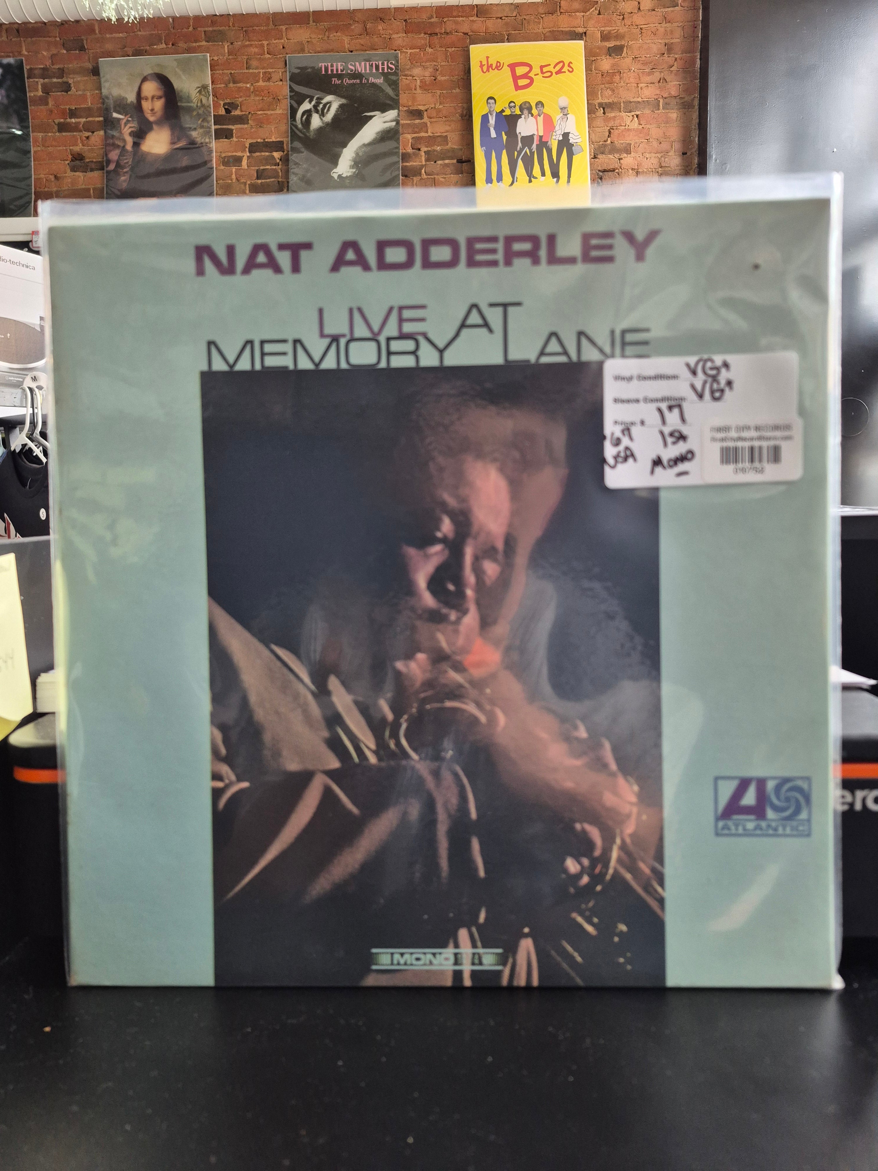 Nat Adderley - Live at Memory Lane (1967, Mono, USED)