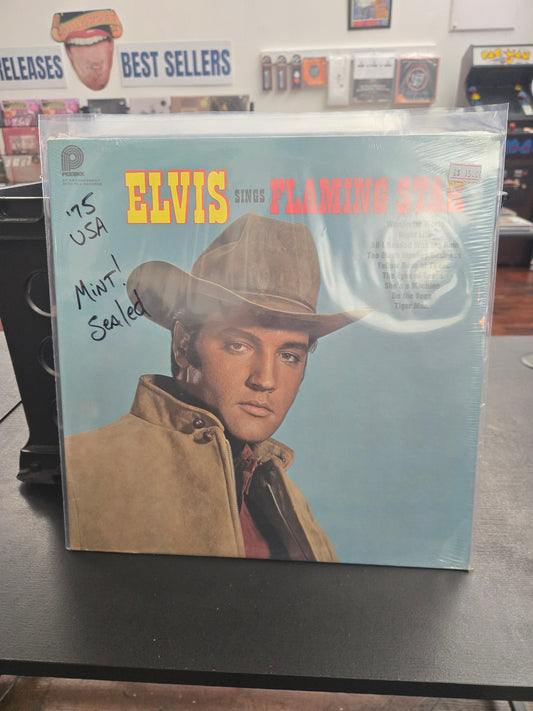 Elvis - Sings Flaming Star (1975, Sealed)