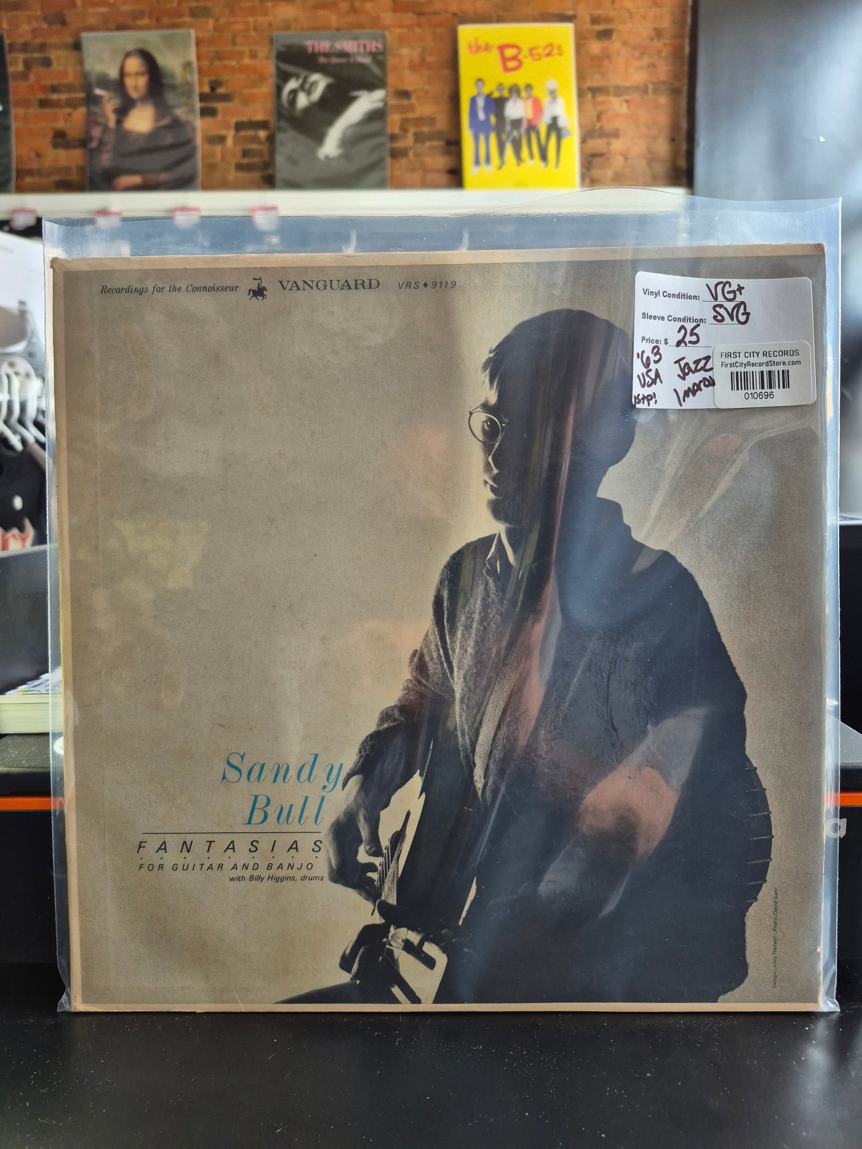 Sandy Bull - Fantasias For Guitar and Banjo (1963, USED)