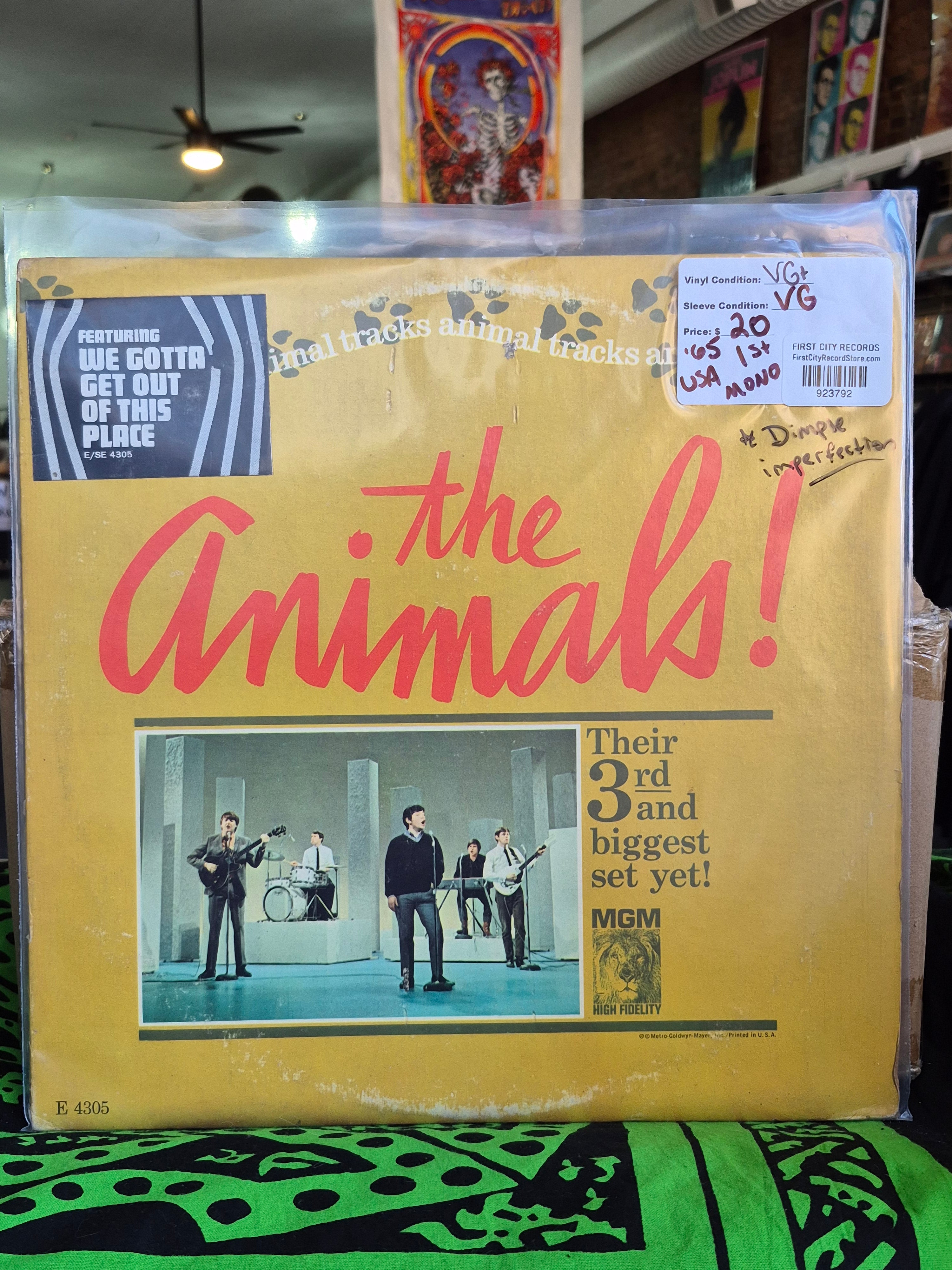 Animals - Animal Tracks (1965, 1st Mono Pressing, USED)