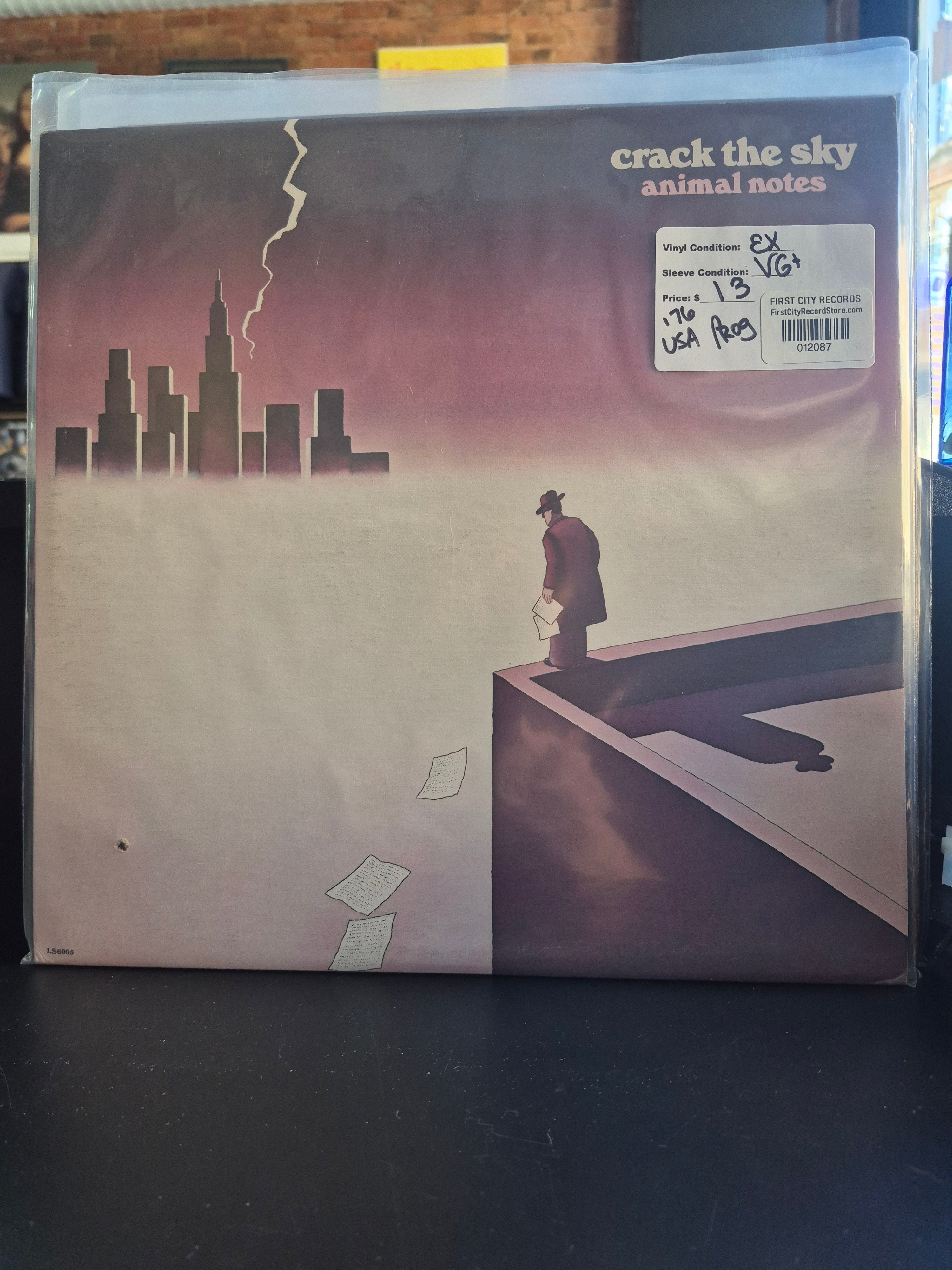 Crack The Sky - Animal Notes (1976, USED)