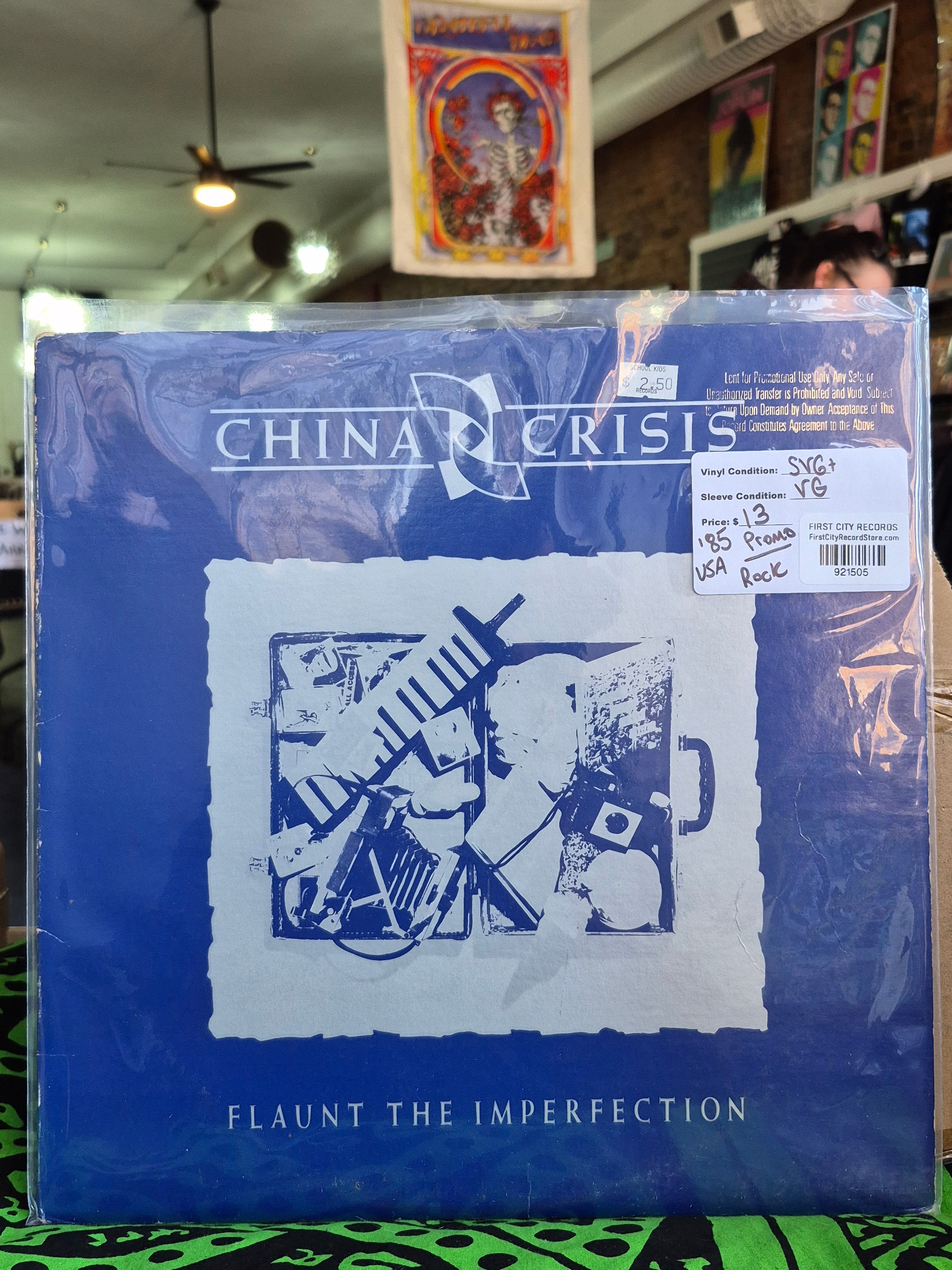 China Crisis - Flaunt the Imperfections (1985, Promo, USED)