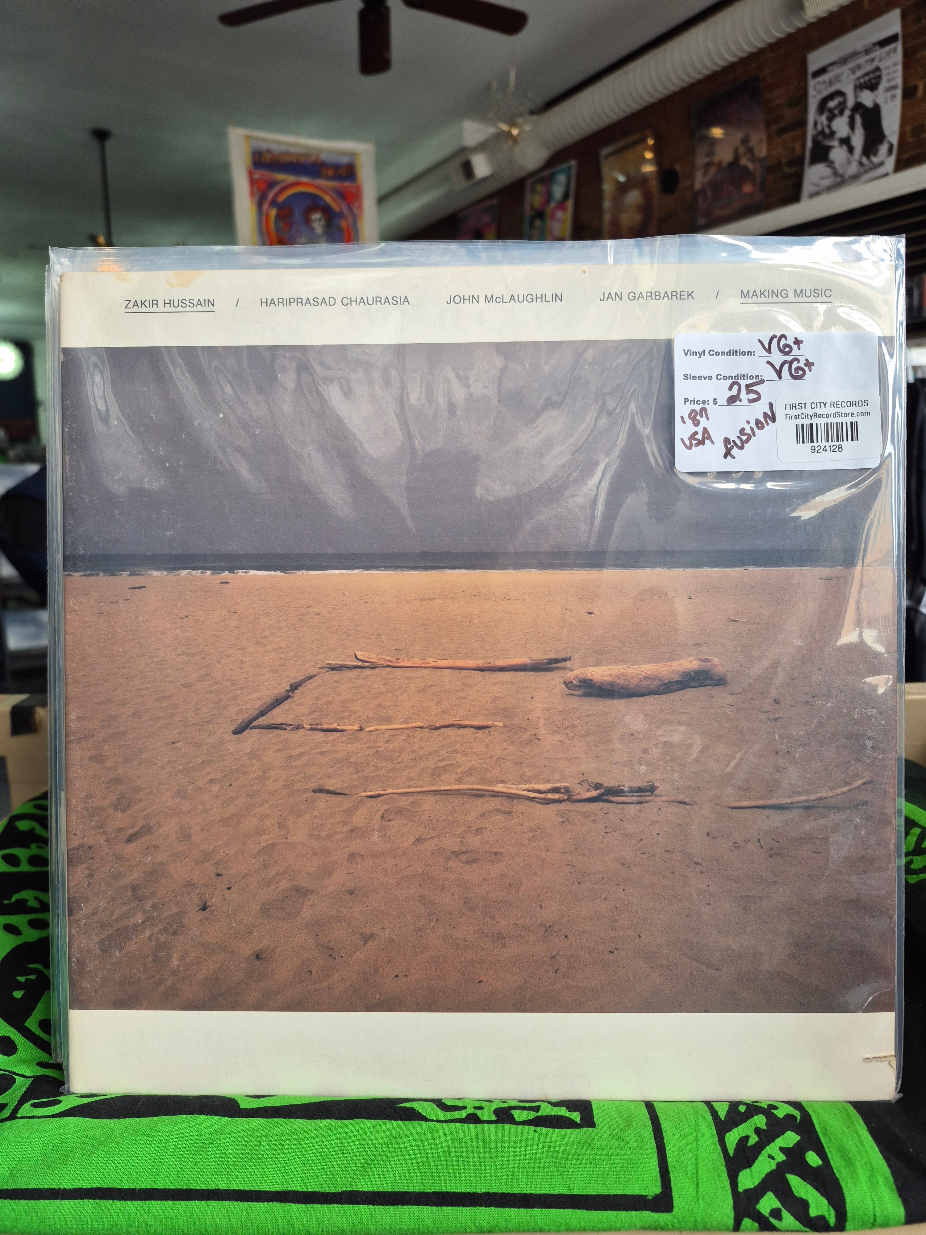 Zakir Hussain - Making Music (1987, USED)