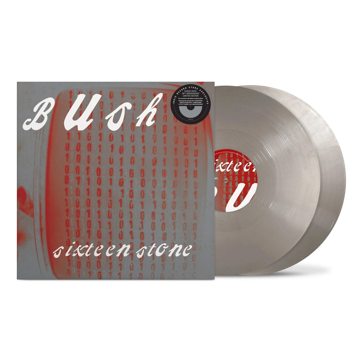 Bush - Sixteen Stone (30th Anniversary Silver or Red Vinyl)