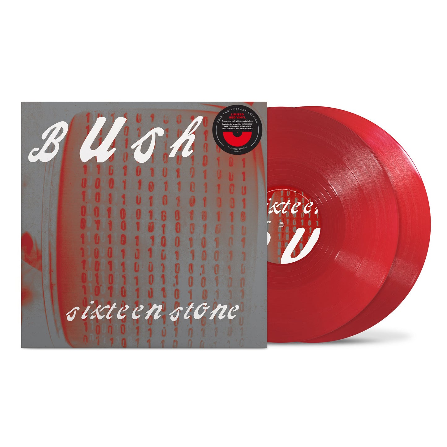 Bush - Sixteen Stone (30th Anniversary Silver or Red Vinyl)