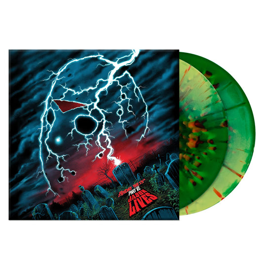 Friday the 13th Part VI: Jason Lives Score ("Jason Voorhees, Blood, and Paintball" Colored Vinyl)