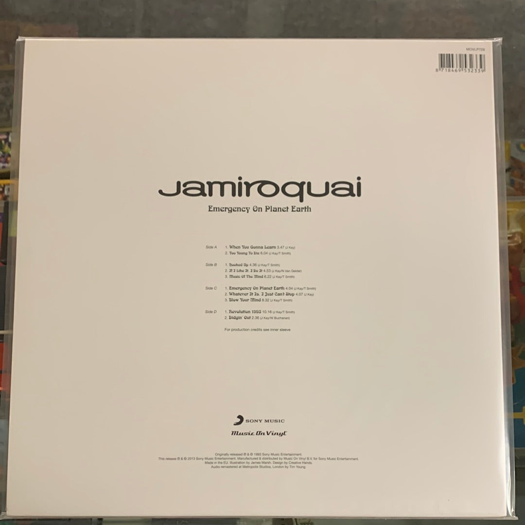 Jamiroquai - Emergency On Planer Earth LP 2013 EU music on vinyl 2x lp press NM/NM