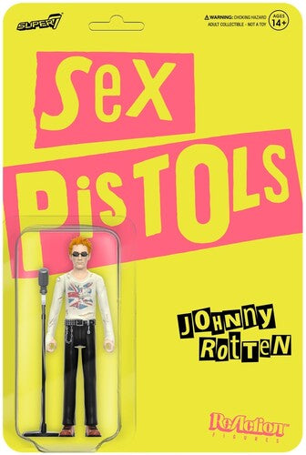 Super7 - Sex Pistols ReAction Figure- Johnny Rotten