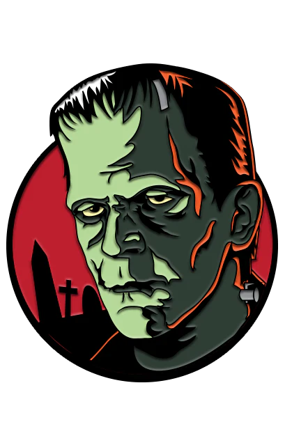 UNIVERSAL CLASSIC MONSTER - FRANKENSTEIN ENAMEL PIN