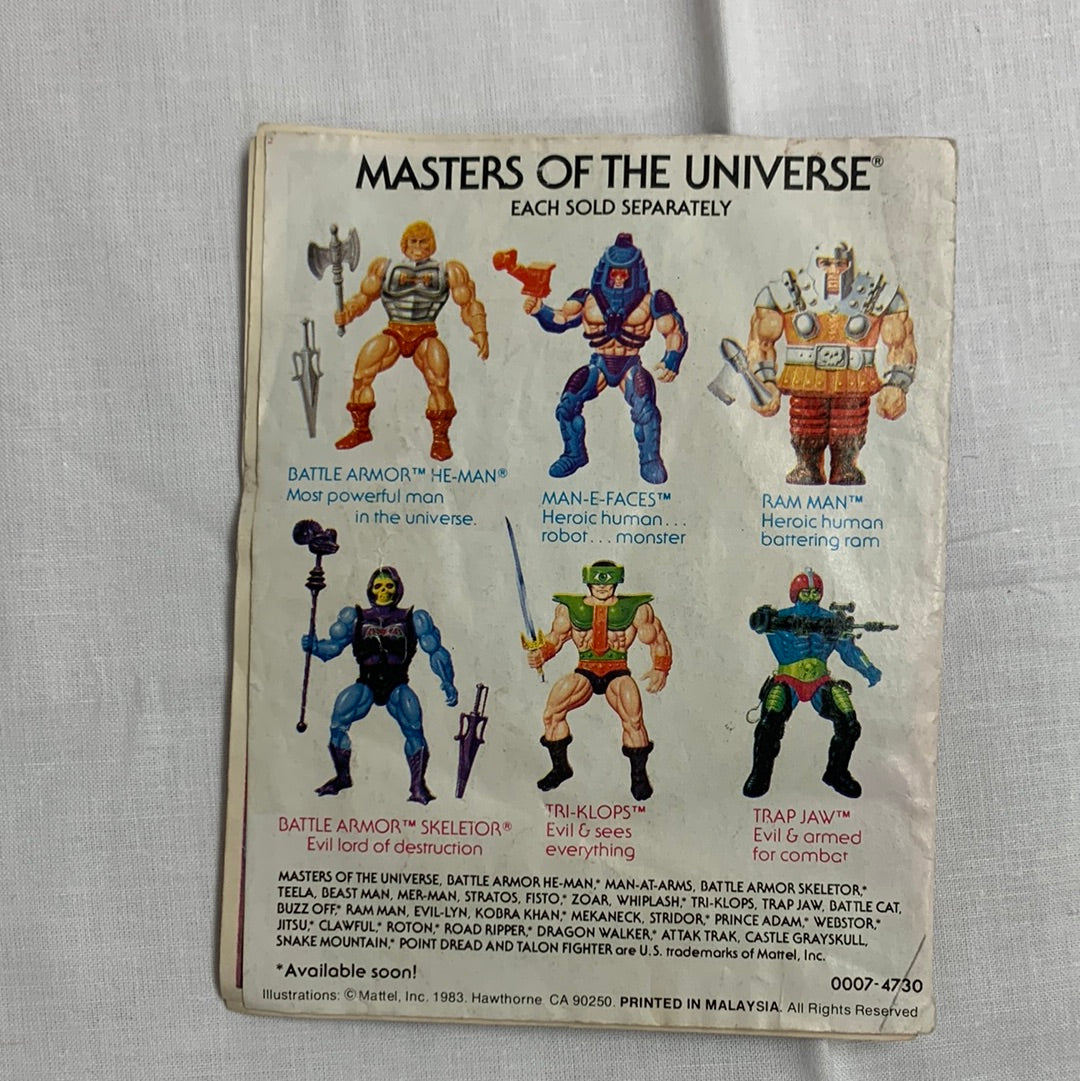 Masters of the Universe figure 1983 Fisto