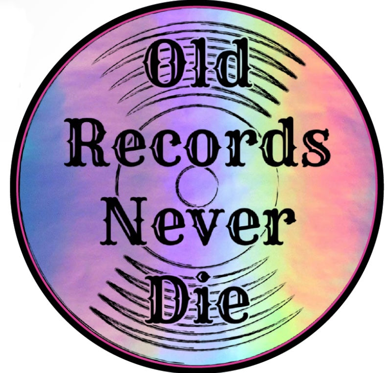 Monsters Horde “Old Records Never Die” Holographic Sticker