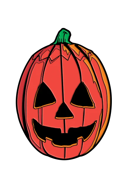 HALLOWEEN III SEASON OF THE WITCH - PUMPKIN ENAMEL PIN