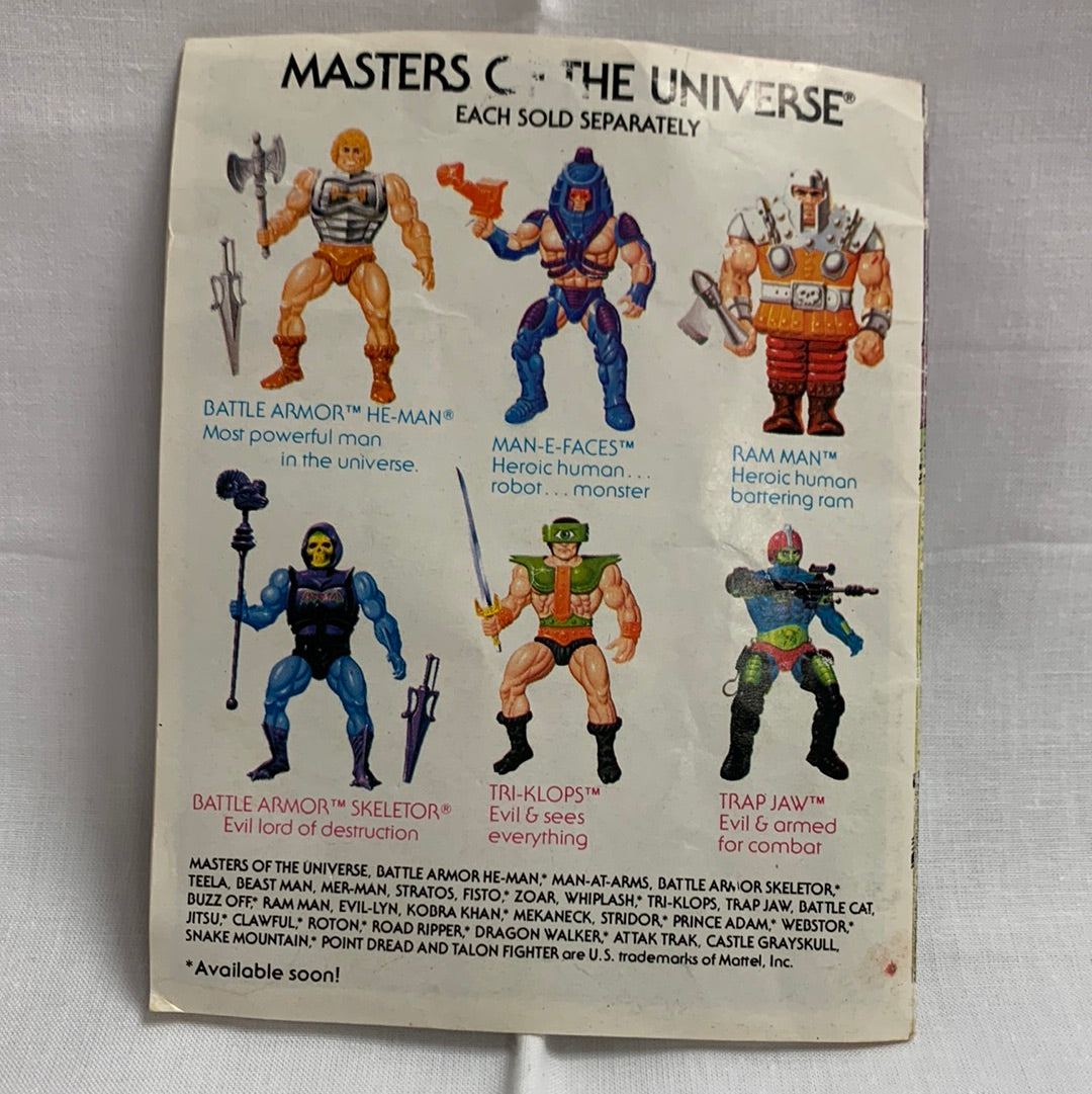 Masters of the Universe figure 1985 Spikor