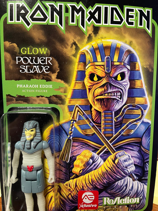 Super7 - Iron Maiden Glow Pharaoh Eddie ReAction Figure