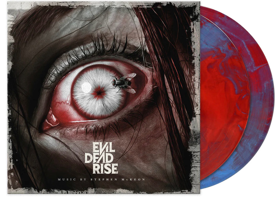 Evil Dead Rise Soundtrack (Hand Poured Red/Blue Vinyl)