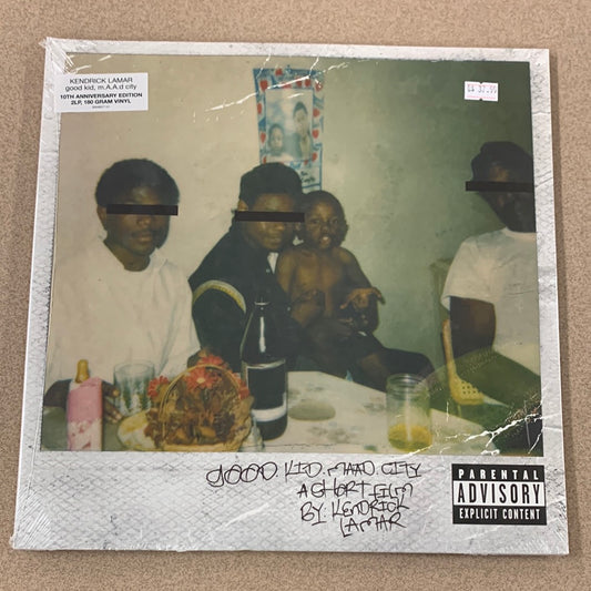 Kendrick Lamar good kid, m.A.A.d. city LP