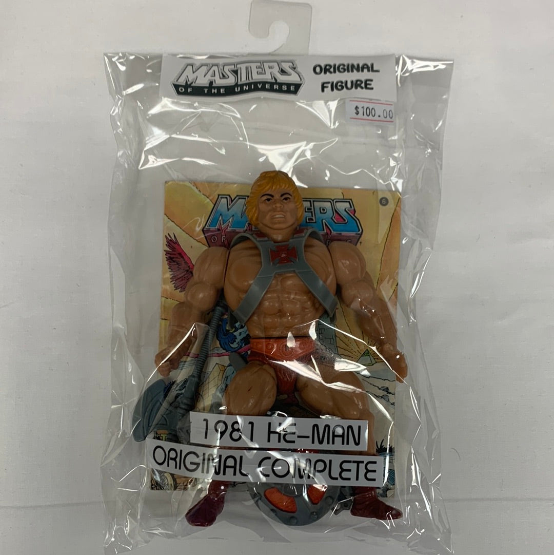 Masters of the Universe figure 1981 He-Man original complete