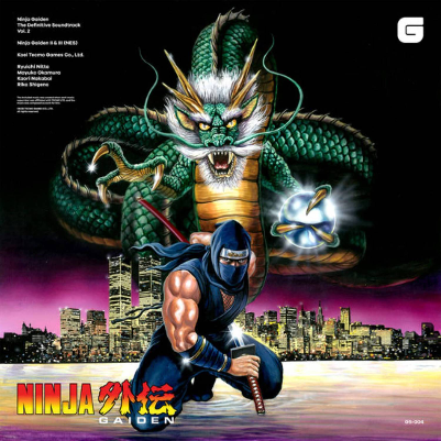 Ninja Gaiden: The Definitive Soundtrack Volume 2 (Blue/Yellow Vinyl)