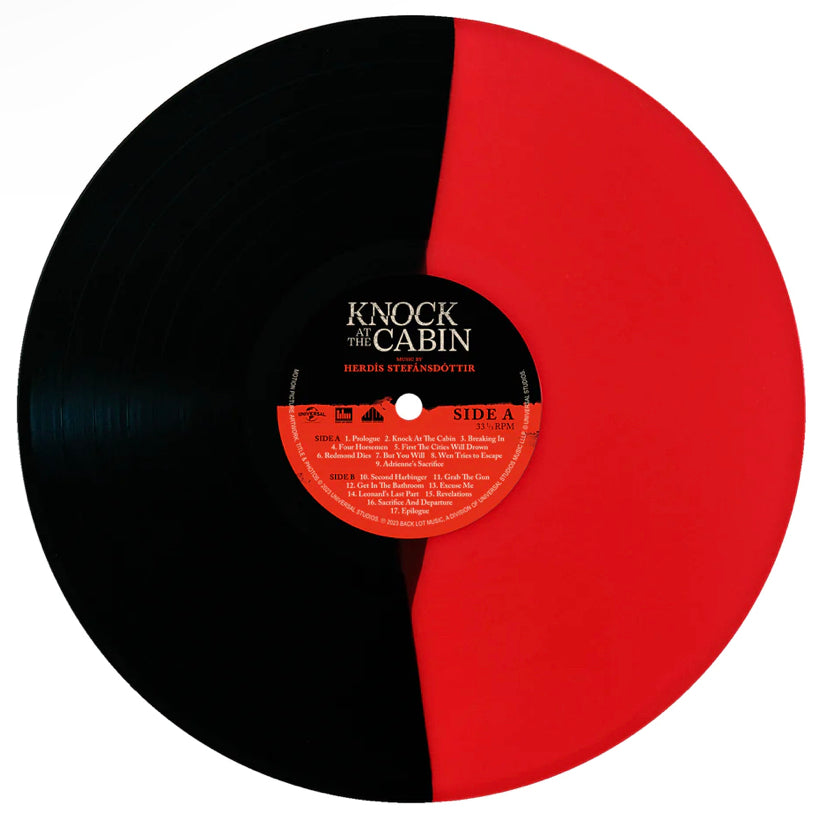 Knock At The Cabin Door (Black/Red Split Colored Vinyl)