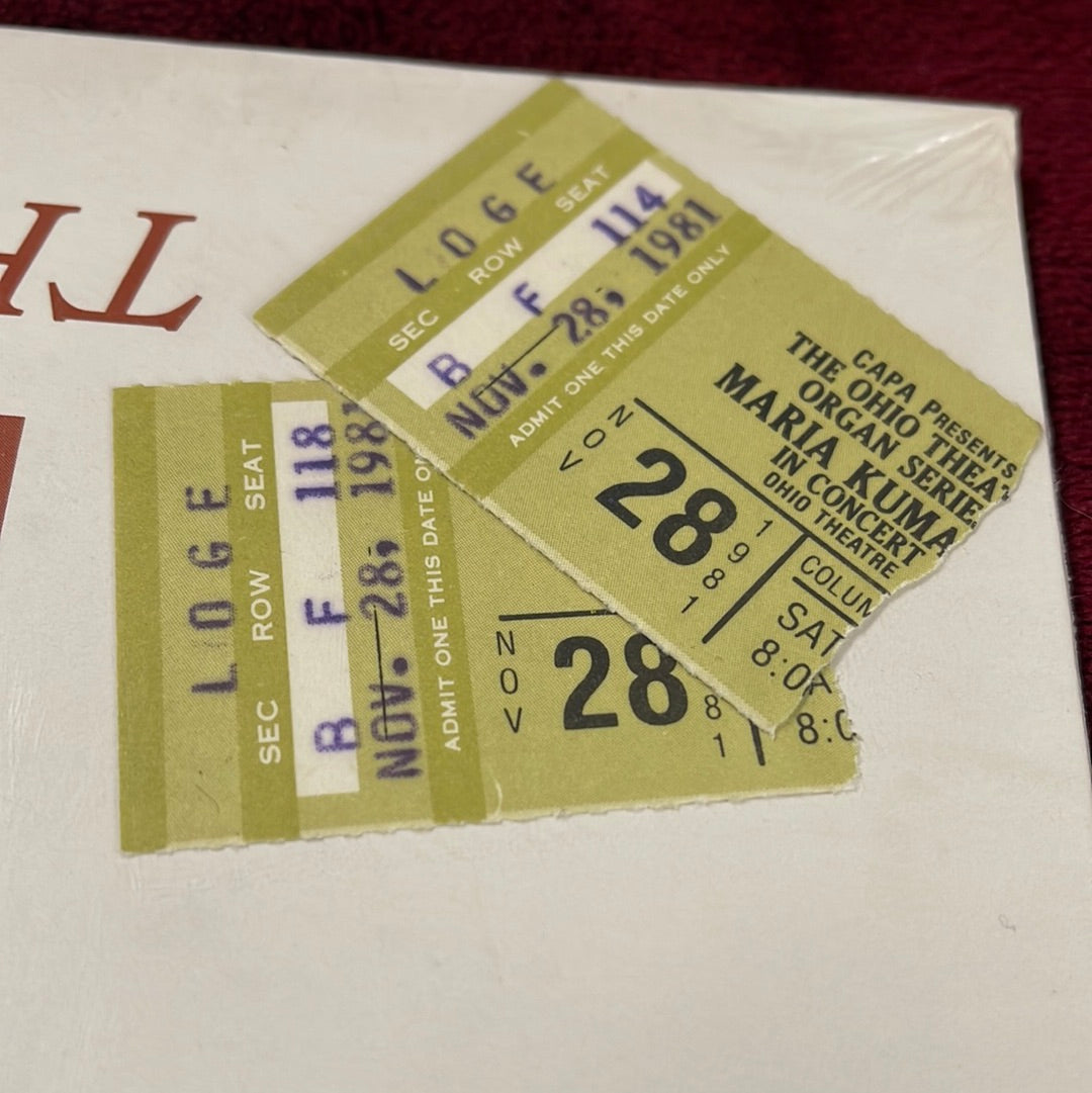 Maria Kumagai - The Musical Magic of Maria Kumagai (Autographed & ticket stub)