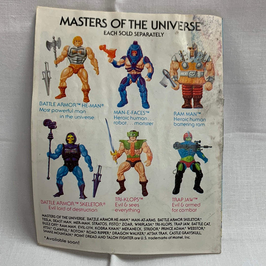 Masters of the Universe figure 1985 Moss Man