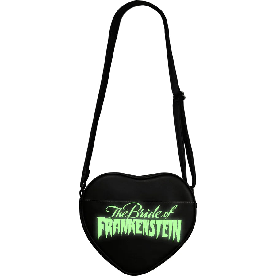 UNIVERSAL CLASSIC MONSTERS - BRIDE OF FRANKENSTEIN PURSE (GLOW IN THE DARK)