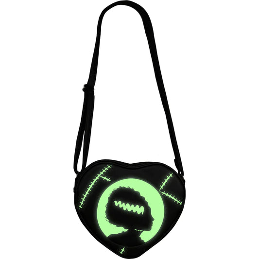 UNIVERSAL CLASSIC MONSTERS - BRIDE OF FRANKENSTEIN PURSE (GLOW IN THE DARK)